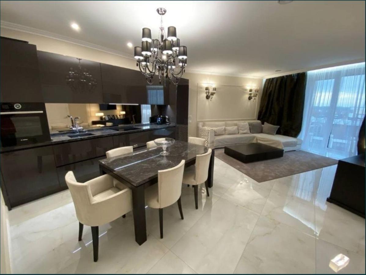Lux 1-Bedroom Panoramic View Most City Center Area Ντνιπροπετρόφσκ Εξωτερικό φωτογραφία
